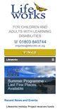 Mobile Screenshot of lifeworks-uk.org